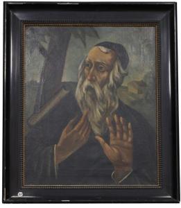 BRYKS Artur 1894,Portrait of a Jew with a Book,Kedem IL 2017-01-17