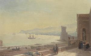 BRZHEVSKY Vasily Adamovich 1897,View of Feodosia,Bonhams GB 2013-06-05