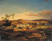BUBAK Alois 1824-1870,Krajina z okolí Trmic,1853,Art Consulting CZ 1998-11-29