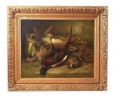 BUBEL J,STILL LIFE PHEASANTS & HARE,19th century,Ross's Auctioneers and values IE 2019-06-13