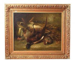 BUBEL J,STILL LIFE PHEASANTS & HARE,Ross's Auctioneers and values IE 2019-08-08