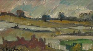 BUCATARU Gh 1938-2000,Landscape,Alis Auction RO 2009-04-25