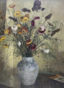 BUCHANAN Lilian 1914-2004,Still Life of Flowers in a Vase,Duggleby Stephenson (of York) 2024-04-12