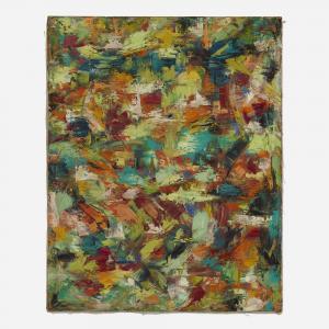 BUCHANAN William Cross 1800-1800,Multicolor Abstraction,1958,Rago Arts and Auction Center 2022-06-03