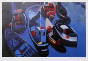 BUCHANAN Zora,Sunday Morning Boats,1998,Ro Gallery US 2023-12-15
