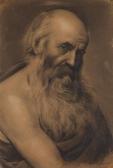 BUCHBINDER Jozef 1839-1909,Portrait of old man ("Elijah"),1879,Desa Unicum PL 2018-09-20