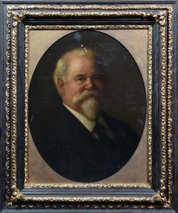 BUCHBINDER Simeon 1853-1908,Portret sędziwego mężczyzny,Rempex PL 2023-10-12