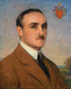 BUCHEL Charles A,Portrait of Captain Arthur George Coningsby Capell,1915,Woolley & Wallis 2022-12-14