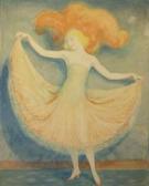 BUCHEL Charles A 1872-1950,Study of a Showgirl Dancing,Keys GB 2009-02-06