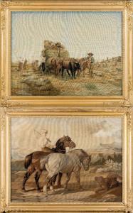 Bucher C,Le cheval de trait,1858-60,Dogny Auction CH 2018-03-06