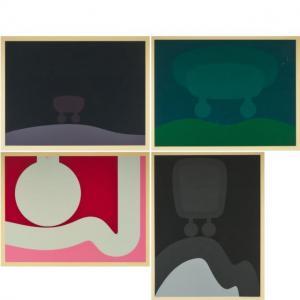 BUCHER Carl 1935-2015,FOUR PLATES (FROM LANDING PORTFOLIO),1973,Waddington's CA 2022-03-24