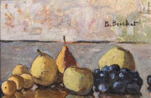 BUCHET Boris 1917-1999,Nature morte aux fruits,Millon & Associés FR 2022-06-17