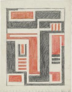BUCHHOLZ Erich 1891-1972,Geometrische Komposition 1,1922,Galerie Bassenge DE 2023-12-01