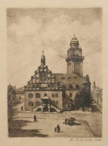 Buchholz M,Das Alte Rathaus in Plauen Blick über den Altmarkt,Mehlis DE 2018-02-22
