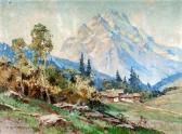 BUCHMANN Walter Karl 1898,Mountainous Landscape,Rowley Fine Art Auctioneers GB 2007-11-20