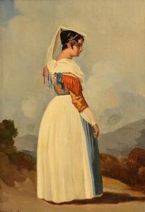 BUCK Adam 1759-1833,Portrait of a Lady in a White Dress,Morgan O'Driscoll IE 2024-04-09