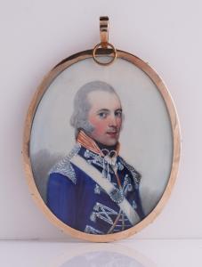 BUCK Frederick,Portrait of a military man in blue uniform,Bellmans Fine Art Auctioneers 2022-10-11