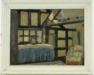 BUCK John Sandford 1896-1988,Interior scene,Burstow and Hewett GB 2014-11-19