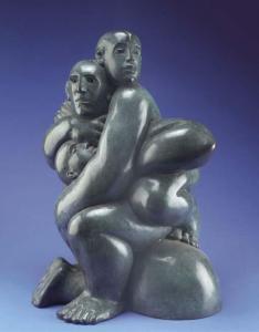 BUCK Jon 1951,Three figures embracing,Christie's GB 2003-07-03