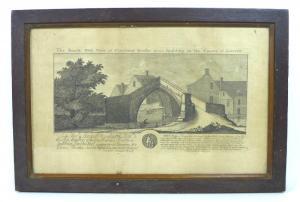 BUCK Samuel 1696-1779,The South West view of Croyland Bridge, n,1726,Batemans Auctioneers & Valuers 2022-11-05