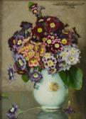 BUCKLAND Arthur Herbert 1870-1927,Auriculas,1928,Tennant's GB 2017-10-28