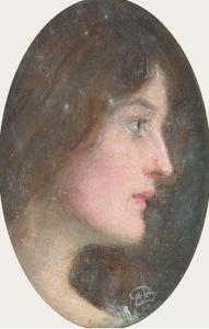 BUCKLAND Arthur Herbert 1870-1927,Portrait of Effie Ruskin,Christie's GB 2004-03-18