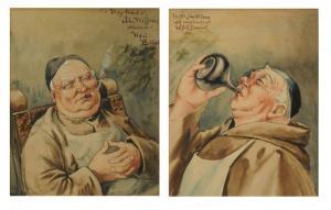 BUCKLAND Wilfred 1866-1947,Two Monks,Gray's Auctioneers US 2011-07-28