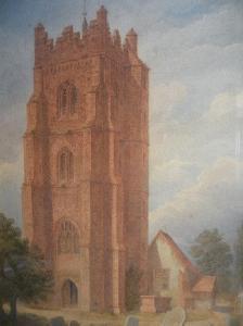 BUCKLER George,A View of Ingatstone Church, Essex,1869,Halls GB 2013-05-21
