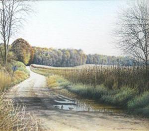 BUCKLEW Ken 1900-2000,Bobwhite Puddle,2003,Wickliff & Associates US 2021-11-20