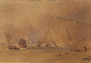 BUCKLEY Charles Frederick 1812-1869,Seascape,Tiroche IL 2024-04-21