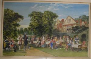 BUCKLEY J.E,The Garden Party,1867,Charterhouse GB 2017-04-20