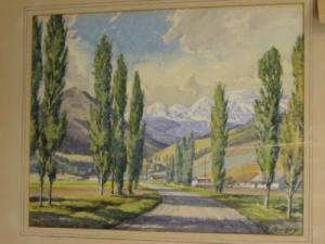 BUCKLEY Samuel,Road to the Alps,Hartleys Auctioneers and Valuers GB 2008-12-03