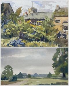 BUCKLEY SYDNEY 1899-1982,From a Window in Cartmel,Duggleby Stephenson (of York) UK 2024-02-02