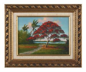 BUCKNER George 1942-2002,Florida Landscape,New Orleans Auction US 2017-01-29