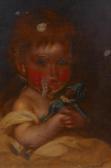BUCKNER Richard 1812-1883,portrait of a child with a doll,Crow's Auction Gallery GB 2022-09-14