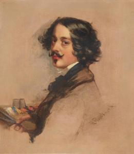 BUCKNER Richard 1812-1883,Self-Portrait,Sotheby's GB 2023-05-24