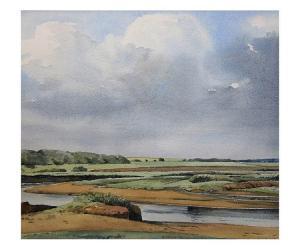 BUCKNILL JAMES 1928-2015,Stiffkey Marshes,Keys GB 2014-10-03