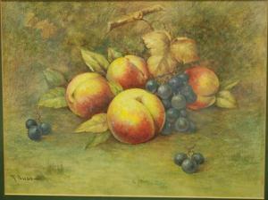 BUDD RICHARD,Peaches and Grapes,Fieldings Auctioneers Limited GB 2018-02-03