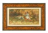 BUDICIN Sergio 1939,A Tiger in a shade,Cheffins GB 2020-12-09