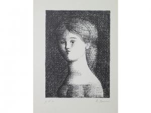 BUENO Antonio 1918-1984,Ritratto femminile,Maison Bibelot IT 2024-04-16