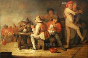 BUESEM Jan Jansz 1600-1649,Revellers in a tavern,Gorringes GB 2019-06-25