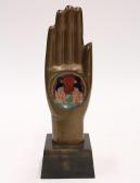 BUFANO Beniamino Benvenuto 1898-1970,"Hand of Peace,Clars Auction Gallery US 2014-09-14