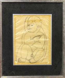 BUFANO Beniamino Benvenuto 1898-1970,Mother Child,Clars Auction Gallery US 2011-09-11