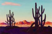 BUFF Conrad 1886-1975,Desert Landscape with Cactus,Bonhams GB 2024-04-26
