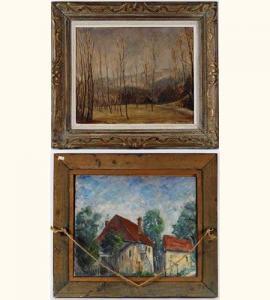BUFFA Jean 1900-1900,Paysage hivernal,20th century,Piguet CH 2007-06-20