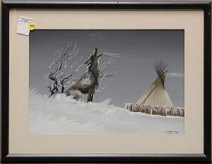 Buffalo White 1933-1984,White Buffalo, Kiowa,1972,Clars Auction Gallery US 2013-03-16