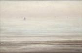 BUFFEL Gustave 1886-1972,Lever de brume en mer du Nord,1924,Horta BE 2012-10-15