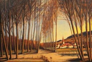 BUFFET Bernard 1928-1999,Saint-Pavé, le lever du soleil - Indre,1974,Sotheby's GB 2024-04-24
