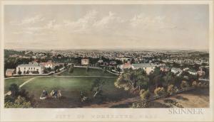 BUFFORD John Henry 1810-1870,Black & Batchelder City of Worcester Mass.,1884,Skinner US 2018-08-14