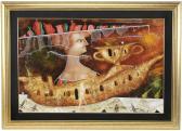 BUGANIN Alexander Andreevich 1957,The Ship,1999,Brunk Auctions US 2012-09-15